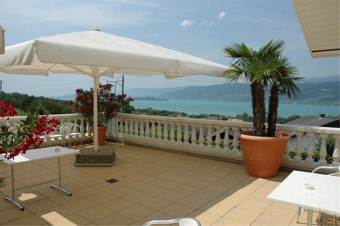 Restaurant-Hotel Seeblick Morigen Экстерьер фото